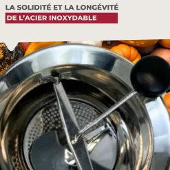 Moulin à légumes inox 24 cm Fackelmann Handmade Tradition