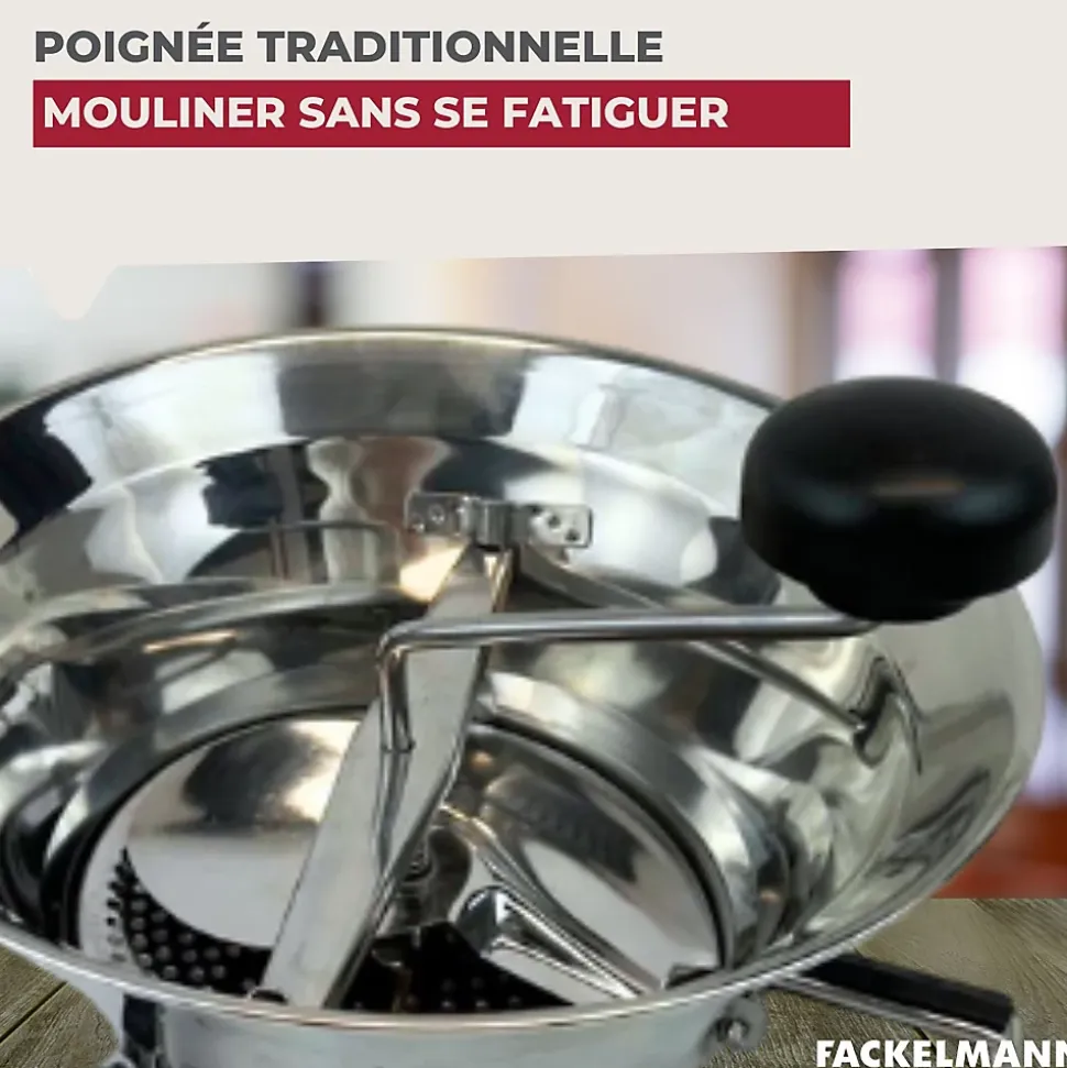 Moulin à légumes inox 24 cm Fackelmann Handmade Tradition