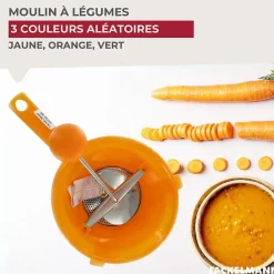 Moulin à légumes plastique 19 cm Fackelmann Handmade Tradition