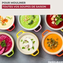 Moulin à légumes plastique 19 cm Fackelmann Handmade Tradition