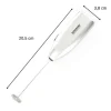 Mousseur à lait - Fackelmann - Modèle 42568 - Électrique - 250 Watt - Inox et Plastique