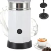 Mousseur à Lait Automatique 240 ml Acier Inoxydable