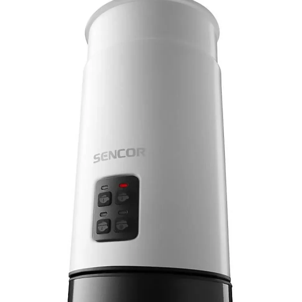 Mousseur à lait Sencor SMF2030WH blanc fouet inox 150ml moussage 300ml mélange