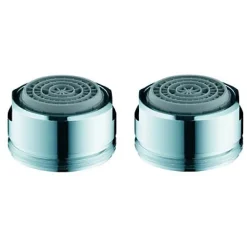 Mousseur de robinetterie Mâle 24 x 1 Hansgrohe Ecosmart lot de 2