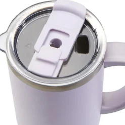 Mug avec paille SYDNEY Violet (Taille unique)