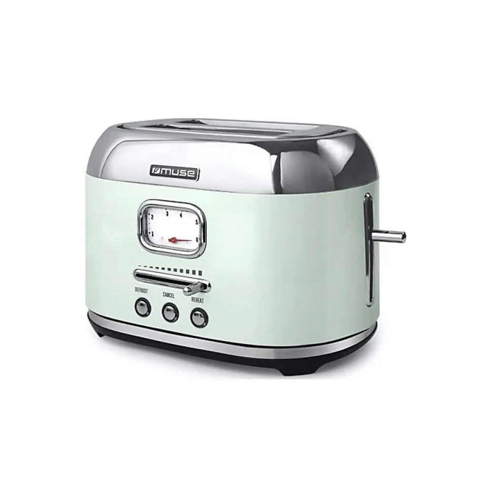 Muse Grille-pains 2 fentes 950w inox - MS-120AG