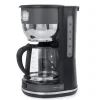 Muse MS-220 DG - Cafetière avec réservoir 1.4 L (10 tasses) avec Porte-filtre - 1000W