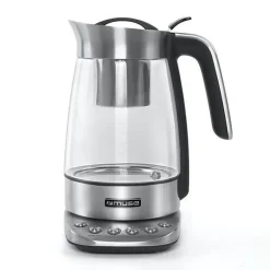 Muse MS-320 T - Théière d'une capacité de 1.2 L - 2200W - Panier à thé amovible - Auto nettoyage