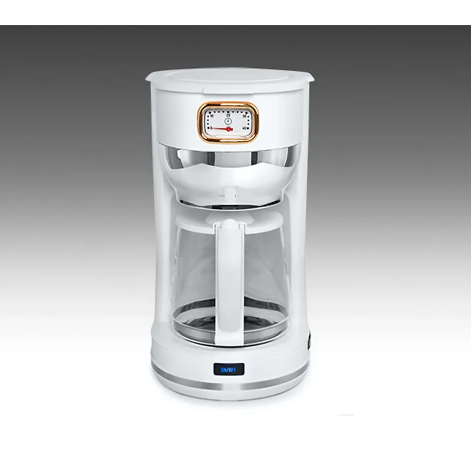 Muse MS-220 W - Cafetière - réservoir 1.4 L (10 tasses) avec Porte-filtre - 1000W