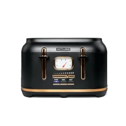 Muse MS-131BC - Grille-pain - 4 fentes - 1800W - Acier inoxydable