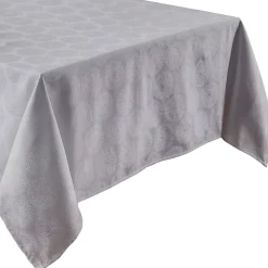 Nappe carrée 175x175 cm HÉLIOS Perle coton +