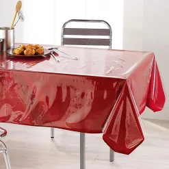 Nappe de protection 140x240 cm Cristal transparent