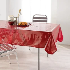 Nappe de protection 140x240 cm Cristal transparent