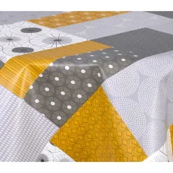 Nappe en toile cirée ronde Vyle