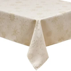 Nappe jacquard étoiles 140x240cm - Atmosphera