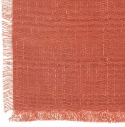 Nappe Maha - coton - rose terracotta - 250x150 cm - Atmosphera