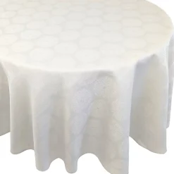 Nappe ovale 180x240 cm HÉLIOS Ecru coton +