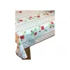 Nappe Provençale Tissu Rectangle ou Ronde Coquelicot Antitâches rouge 240x150cm