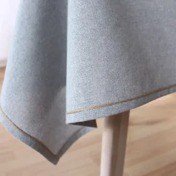 Nappe rectangulaire avec bordure jute LINA