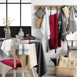 Nappe rectangulaire en coton recyclé Anaïs