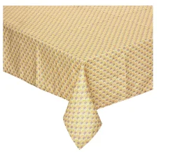 Nappe rectangulaire imprimée motif éventail