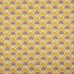 Nappe rectangulaire imprimée motif éventail