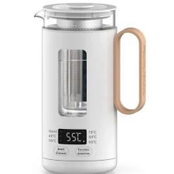 Naturamix Bouilloire-théière 2en1 0.5l 500w blanc - TEAZENEVOLUTION