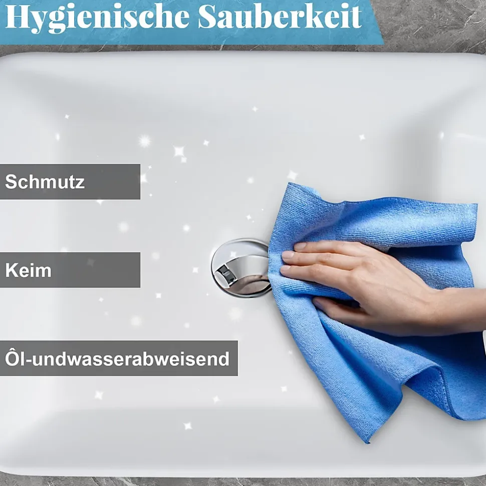 NETTLIFE vasque à poser, Lavabo de salle de bain céramique - vasque à poser carrée blanche L40 x P30cm