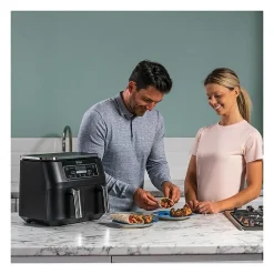 NINJA FOODI AF300EU - Friteuse sans huile Dual Zone - Fonctions Sync, Match - 6 modes de cuisson - 7,6L - 2400W