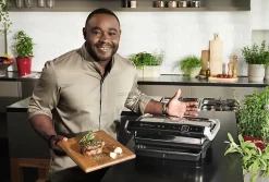 OptiGrill Elite XL Gris 2200W 16 Programmes Automatiques