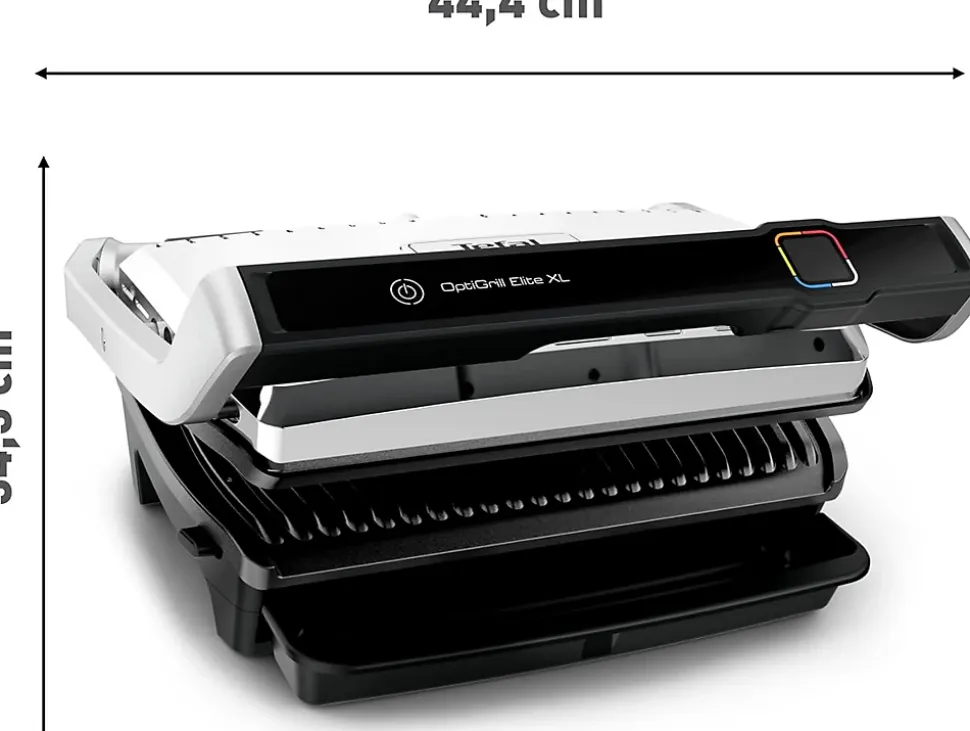 OptiGrill Elite XL Gris 2200W 16 Programmes Automatiques