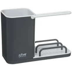 Organiseur d'évier 4en1 Gris anthracite Néo - 5Five