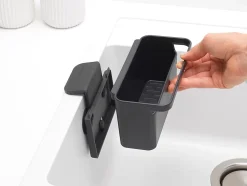 Organiseur d’évier intégré en plastique Brabantia SinkSide anthracite