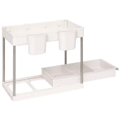 Organiseur Stora 2 niveaux L40,7cm beige - Beige- 5five