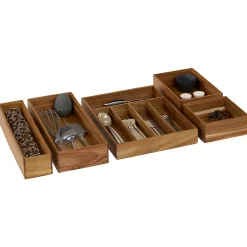 Organiseur tiroir Tidy Smart Acacia 15x23cm - Marron- 5five