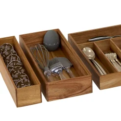 Organiseur tiroir Tidy Smart Acacia L38cm - Marron- 5five