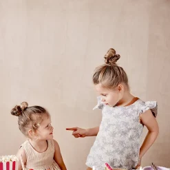 OYOY Lot de 2 tasses bleu en silicone h7x10,6x6,5