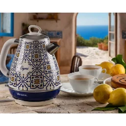 PACK Capri Bouilloire 1.7L + Grille-pain 4 fentes + Presse-agrumes 85W Design Rétro ARIETE