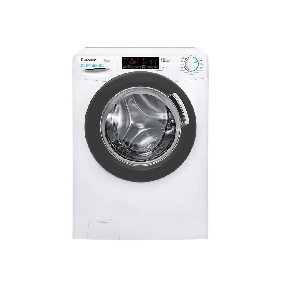 Pack Lave-linge Hublot 13kg 1400trsmin + Sèche-Linge Pompe à Chaleur 11kg + Tapis Anti-Vibration CANDY