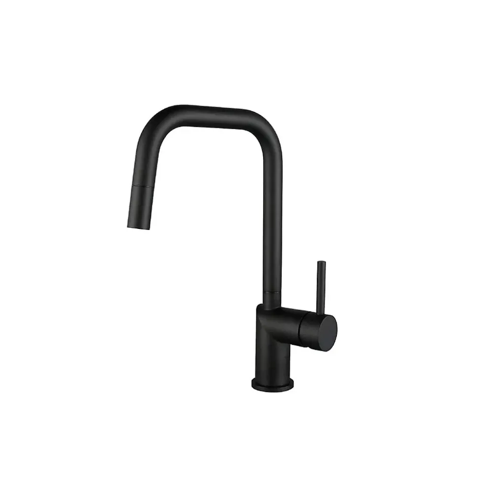 Pack Evier 1 bac POALGI City Ash + mitigeur avec douchette + bonde noire