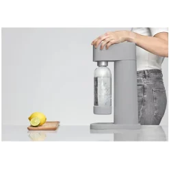 Pack machine à gazéifier l'eau gris Mysoda EUR-WD002F-MG-FR woody