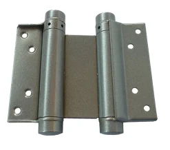 Paire charnière double action N36 45kg hauteur 150mm argenté - IBFM - 106036A