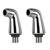 Paire de colonnettes luxe PAINI Chrome
