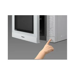 Panasonic NN-ST45KWEPG Four Micro-ondes Inverter 32L 1000W 21 Programmes Écran LCD Menu Junior Blanc