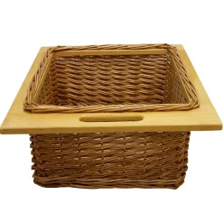 Panier Coulissant en Osier 500 mm