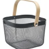 Panier en métal gris anthracite Grosser 10 litres
