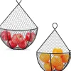 Panier Suspendu à Fruits et Légumes Lot de 2