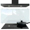 Panneau de cuisine Lacobel Tulup 100x50 cm protection transparente en verre trempé avec fixations