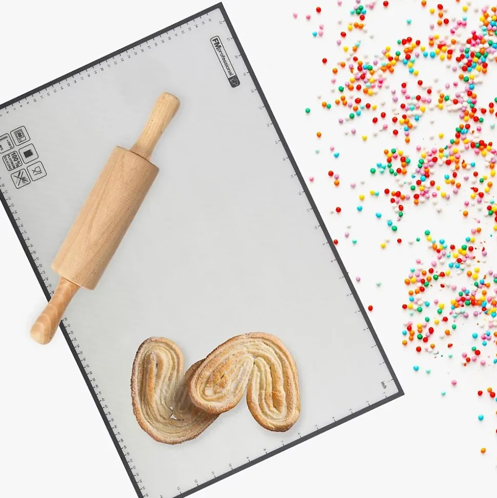 Papier de cuisson en silicone réemployable 39 x 59 cm FM Professional