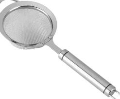 Passoire Alimentaire En Acier Inoxydable gris